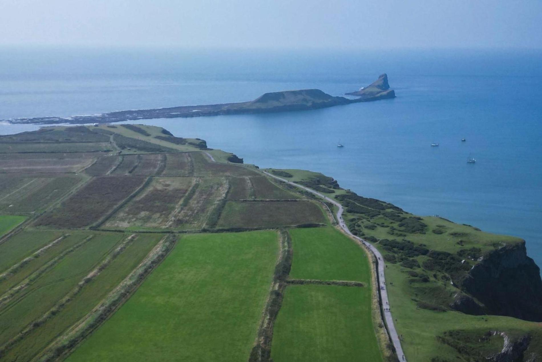 Channel View - 3 Bedroom House - Rhossili Bay Oxwich Eksteriør billede