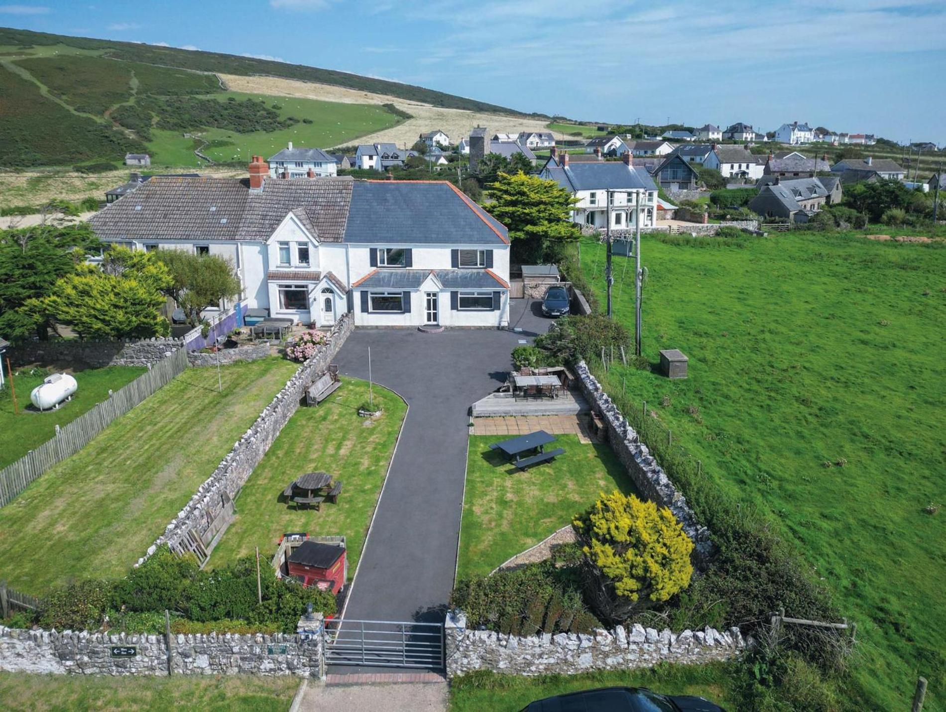 Channel View - 3 Bedroom House - Rhossili Bay Oxwich Eksteriør billede